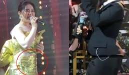 Lương Bích Hữu tiếp tục để lộ vòng 2 to khác lạ sau khi phủ nhận chuyện mang thai