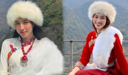 Đỗ Thị Hà khoe vẻ đẹp trong veo khi hóa thân thành sơn nữ, Hoa hậu Thùy Tiên lập tức vào 'nhắc nhở'