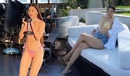 Phản ứng căng đét của bạn gái Đặng Văn Lâm khi bị chê mặc áo tắm tới phòng gym