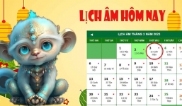 Lịch âm hôm nay ngày 3/3 - Tra cứu lịch âm thứ Sáu ngày 3/3/2023