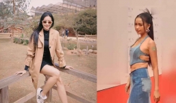 Hết để lộ thân hình kém săn chắc, Ngọc Châu lại bị nghi 'dao kéo' một bộ phận trên gương mặt