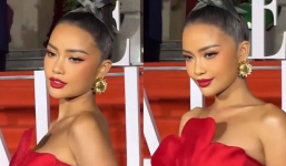 Hoa hậu Ngọc Châu 'dè chừng' khi xuất hiện ở chốn đông người: Nhan sắc qua cam thường gây chú ý