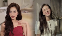 Trải nghiệm sản phẩm mới lạ, Đỗ Thị Hà gặp sự cố trên da mặt khiến fan lo lắng