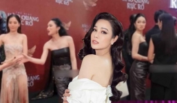 Nhật Kim Anh hé lộ bí mật đằng sau hành động chen lấn trên thảm đỏ gây tranh cãi của Hương Giang