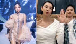 Hết mặc váy ngược, Hoa hậu Thùy Tiên lại để lộ áo rách khiến fan 'dở khóc dở cười'