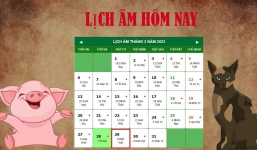 Lịch âm ngày 30/3 - Tra cứu lịch âm thứ tư ngày 30/3/2023