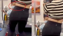 Phẫn nộ clip thiếu nữ vén áo hở hang, uốn éo gợi tình trước mặt bé trai