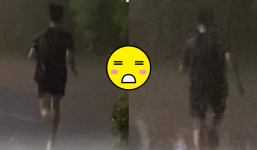 Tranh cãi: Chàng trai chạy 20 vòng giữa trời mưa tầm tã để cầu xin bạn gái đừng bỏ mình