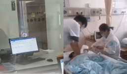 Dậy sóng trước hình ảnh nữ y tá ngồi chơi điện thoại, bỏ mặc bệnh nhân la hét đòi trả kết quả