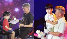 Clip: Con trai Đàm Vĩnh Hưng ngồi xem ba tập hát, hành động hiểu chuyện khiến CDM tan chảy