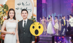 Video: Bầu Hiển 'quẩy tưng bừng' đám cưới của con trai Vinh Quang - Đỗ Mỹ Linh, dân tình xem xong đều tan chảy