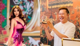 Ông Nawat từng níu kéo Thiên Ân sau đêm chung kết Miss Grand, nói 1 câu này với người đẹp