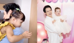 Video: Con gái Đông Nhi bận rộn thay mẹ chăm bố, biểu cảm 'việc gì cũng đến tay' gây sốt MXH