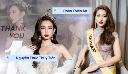Thiên Ân dừng chân chân ở top 20 Miss Grand 2022, Việt Nam ở vị trí nào trên 'bản đồ' nhan sắc quốc tế?