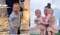 Video: Đang buồn ngủ nhưng vẫn muốn xem mẹ Hồ Ngọc Hà hát, Leon có biểu cảm chuẩn 'thánh tấu hài'