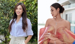 Đỗ Thị Hà xuất hiện tổng duyệt chương trình, thần sắc thế nào mà gây chú ý?