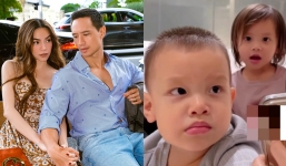 Video: Cặp song sinh Leon - Lisa chúc mừng sinh nhật Hồ Ngọc Hà, bập bẹ nhưng vẫn cố nói câu này