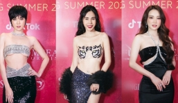 Dàn mỹ nhân đọ sắc 'khẹt lẹt' show Đỗ Long: Thủy Tiên xẻ cao, Ngọc Trinh lạ lẫm, Hari Won kín có lép vế?