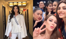 Ngọc Châu dạy tiếng Việt cho hội chị em Miss Universe 2022, câu gì mà fan cười nghiêng ngả?