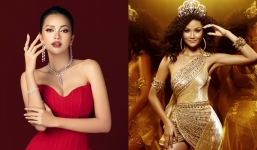 Đang thi Miss Universe 2022, Ngọc Châu không quên chúc mừng H'Hen Niê nhân ngày trọng đại