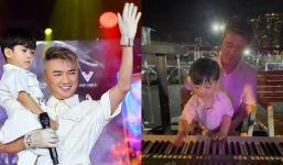 Video: Mới tí tuổi, quý tử nhà Đàm Vĩnh Hưng đã có máu âm nhạc, có hành động khiến ai nấy trầm trồ