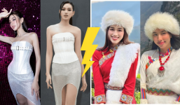 Đỗ Thị Hà - Thùy Tiên sơ hở là 'đụng hàng' chan chát: Đọ sắc chẳng ai chịu thua ai