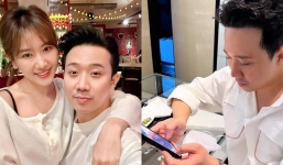 Đăng ảnh tình tứ ngày Valentine, Trấn Thành - Hari Won có màn tương tác khiến ai nấy bật cười