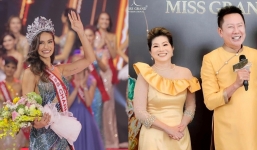 Rần rần khoảnh khắc người đứng đầu Miss Grand xem chung kết Miss Charm: CDM gọi tên ông Nawat vì lý do này