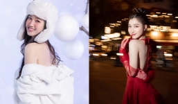 Phương Nhi ngọt ngào xuống phố, lưng trần trắng 'phát sáng' mới gây chú ý