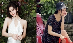 Phương Nhi 'thoát mác' hoa hậu, diện đồ bộ đi dép tổ ong vẫn xinh hết nấc