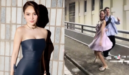 Video: Ninh Dương Lan Ngọc diện váy hai dây, nhảy nhót vui vẻ cùng 1 nam thần