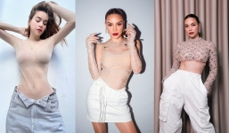 Hồ Ngọc Hà và những lần lên đồ như 'tàng hình', không hổ danh tượng đài nhan sắc