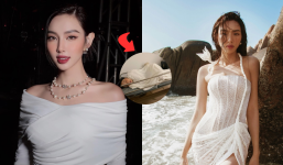 Lộ hình ảnh Thùy Tiên nằm co ro sau chuỗi ngày hối hả 'chạy show', fan sắc đẹp xót xa