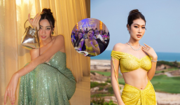 Video: Thiên Ân - Lương Linh - Tiểu Vy bỏ hình tượng, 'quậy đục nước' khi nghe bài tủ 