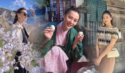 Phương Oanh vi vu Nhật Bản: Gu thời trang đẳng cấp, lối sống bao người 'chỉ biết ước'