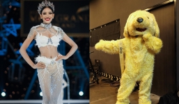 Trang phục độc lạ của thí sinh Miss Grand Thailand 2023: Hết hở bạo, nay hóa chó bông