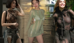 Mẫu Việt diện áo 'mỏng như sương': Ngọc Trinh hóa cái bang, Thùy Tiên - Đỗ Hà đụng hàng, đỉnh nhất Hà Hồ 