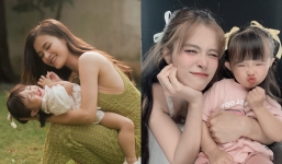 Tan chảy trước biểu cảm của hai mẹ con Đông Nhi, 'thế lực nhí' đáng yêu thế này bảo sao fan mê mệt