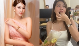 Video: Thiên Ân trổ tài trộn bánh tráng cực chuyên nghiệp, dân tình chỉ chú ý đến gương mặt mộc