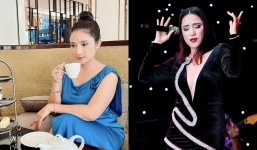 Cát Tường chăm 'đốt mắt' dân tình khi diện đồ gợi cảm, sắc vóc U50 chẳng kém gái son