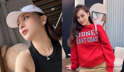 Phương Oanh khoe góc nghiêng thần thánh, phản ứng gì khi người lạ xin 'mượn bờ vai'?