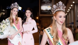 Video: Phương Nhi chung khung hình Hoa hậu Quốc tế, visual 'thần tiên tỷ tỷ' có bị lép vế?