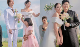 CHÙM ẢNH: Đám cưới đẹp như cổ tích của Trang Trần, danh tính người bắt hoa cưới lộ diện