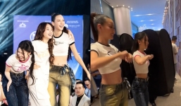 Video: Hậu trường Phương Nhi dạy Bảo Ngọc học nhảy, sắc vóc siêu thực của hai nàng hậu khiến netizen trầm trồ