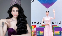Miss International Queen 2023: Dịu Thảo khoe vẻ kinh diễm trong áo dài, dân tình đòi 'ụp crown' gấp