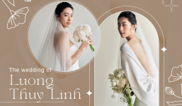 Video: Lương Thùy Linh khoe vẻ rạng rỡ khi diện váy cô dâu, visual trong như sương mai khiến fan mê đắm