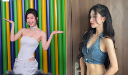 Phương Nhi và gu mặc ngày càng 'kiệm vải': Visual cực 'bén' trước thềm Miss International 2023