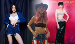 Mỹ nhân Việt mặc áo bé bằng bàn tay: Tiểu Vy - Thùy Tiên - Hồ Ngọc Hà chẳng ai kém cạnh