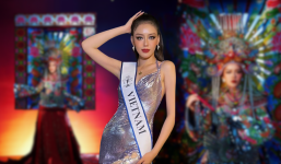 Video: Cận cảnh trang phục dân tộc của Đặng Thanh Ngân tại Miss Supranational 