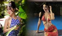 Phương Nhi 'tăng nhiệt' mùa hè khi khoe dáng nóng hơn chảo lửa, dân tình chỉ biết trầm trồ